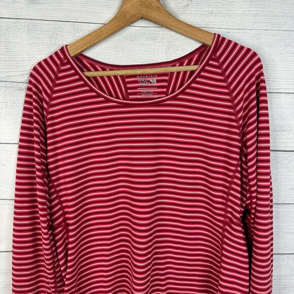 Mountain Hardwear Womens XL Butterlicious Stripe Crew Neck Sweatshirt 1700421 - Picture 3 of 11